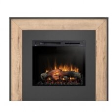 DIMPLEX ZUNI BLACK-LIGHT OAK 28 XHD pastatomas elektrinis židinys su apdaila