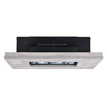 DIMPLEX NISSUM CONCRETE electric fireplace wall-mounted 2