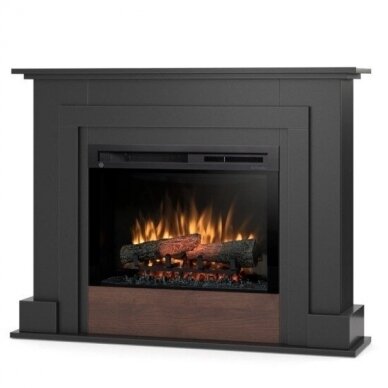 DIMPLEX ALVA BLACK-OAK 26 XHD free standing electric fireplace