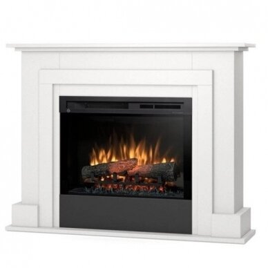 DIMPLEX ALVA WHITE-BLACK 26 XHD free standing electric fireplace