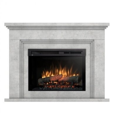 DIMPLEX ARDILA CONCRETE 26 XHD free standing electric fireplace 1