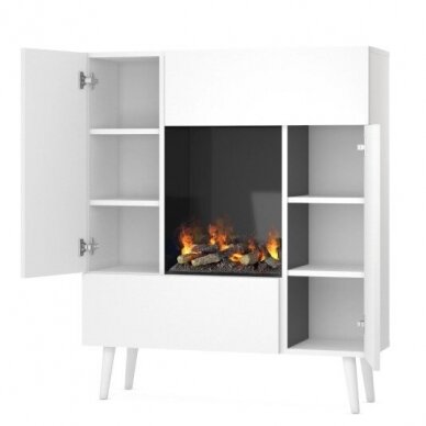 DIMPLEX ARROS cassette 400 free standing electric fireplace 1