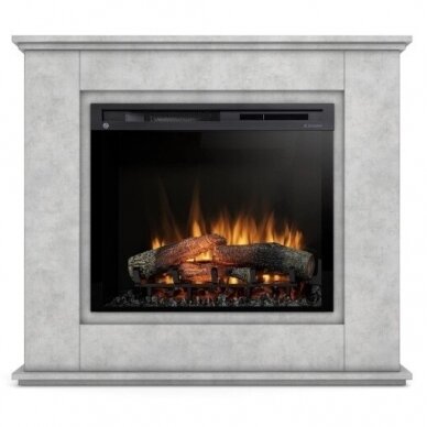 DIMPLEX ASTI MAX CONCRETE ECO LED free standing electric fireplace