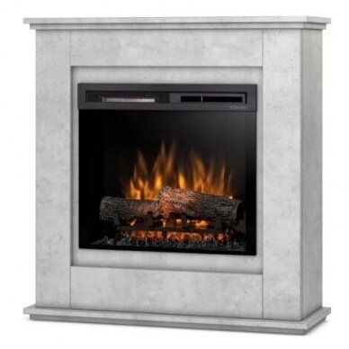 DIMPLEX ASTI ECO LED CONCRETE free standing electric fireplace 1