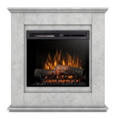 DIMPLEX ASTI ECO LED CONCRETE free standing electric fireplace