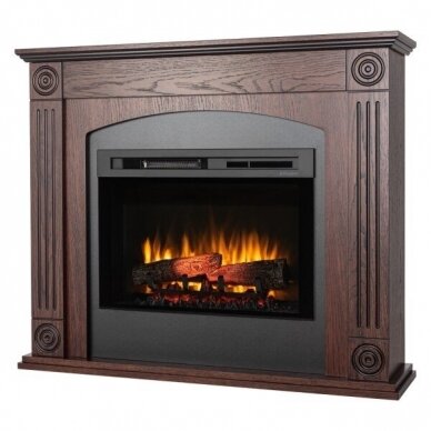 DIMPLEX ATRATO OAK 26 XHD free standing electric fireplace 1