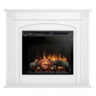 DIMPLEX ATRATO WHITE 28 XHD free standing electric fireplace 1