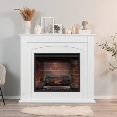 DIMPLEX ATRATO WHITE 30 REVILLUSION free standing electric fireplace