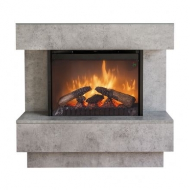 DIMPLEX AVALONE CONCRETE ECO LED free standing electric fireplace 2