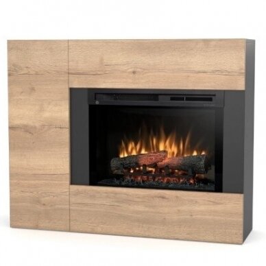 DIMPLEX BIA BLACK-OAK 26 XHD free standing electric fireplace