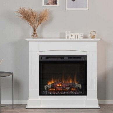 DIMPLEX CAVO WHITE 28 XHD free standing electric fireplace 1