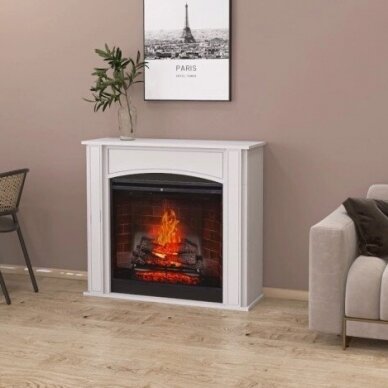 DIMPLEX ENVA WHITE 30 REVILLUSION free standing electric fireplace 2