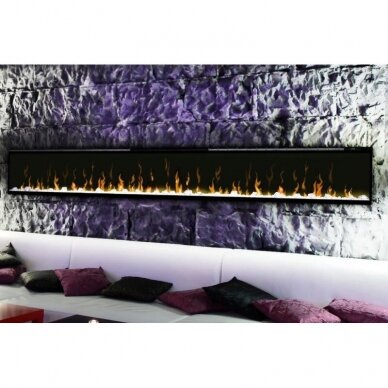 DIMPLEX IGNITE XL 100" ECO LED electric fireplace wall-mounted-insert 2