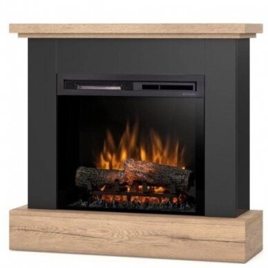 DIMPLEX JUKON BLACK-LIGHT OAK 23 XHD free standing electric fireplace 1