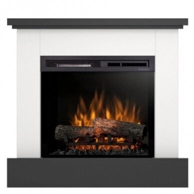 DIMPLEX JUKON WHITE-BLACK 23 XHD free standing electric fireplace