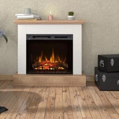 DIMPLEX JUKON WHITE-LIGHT OAK 23 XHD Elektrokamin 2