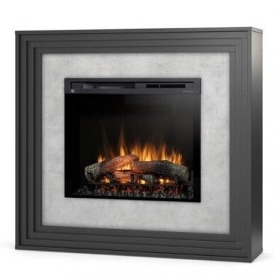 DIMPLEX KATRA BLACK-CONCRETE 28 XHD электрические камин с порталом 1