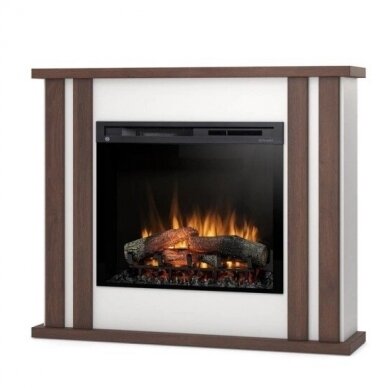 DIMPLEX KELSO WHITE-OAK 28 XHD free standing electric fireplace 1