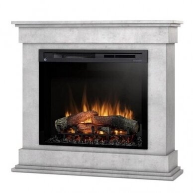 DIMPLEX LENOX CONCRETE 28 XHD free standing electric fireplace