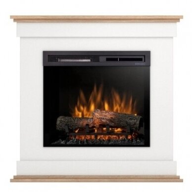 DIMPLEX LENOX WHITE-LIGHT OAK 23 XHD электрические камин с порталом 1