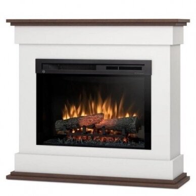 DIMPLEX LENOX WHITE-OAK 26 XHD free standing electric fireplace