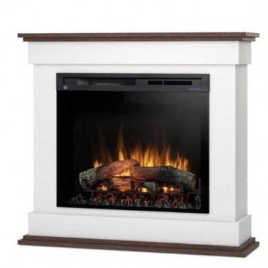 DIMPLEX LENOX WHITE-OAK 28 XHD free standing electric fireplace 1