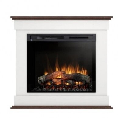 DIMPLEX LENOX WHITE-OAK 28 XHD free standing electric fireplace