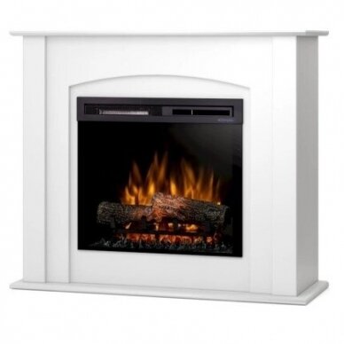 DIMPLEX LOMAMI WHITE 23 XHD free standing electric fireplace