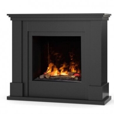 DIMPLEX LUENA BLACK cassette 600 free standing electric fireplace