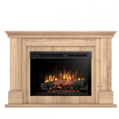 DIMPLEX LUENA LIGHT OAK 26 XHD free standing electric fireplace 1