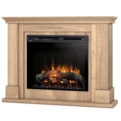 DIMPLEX LUENA LIGHT OAK 28 XHD free standing electric fireplace