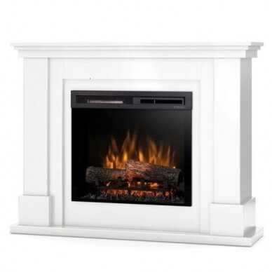 DIMPLEX LUENA WHITE 23 XHD free standing electric fireplace 1