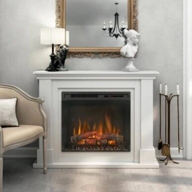 DIMPLEX LUENA WHITE 23 XHD free standing electric fireplace