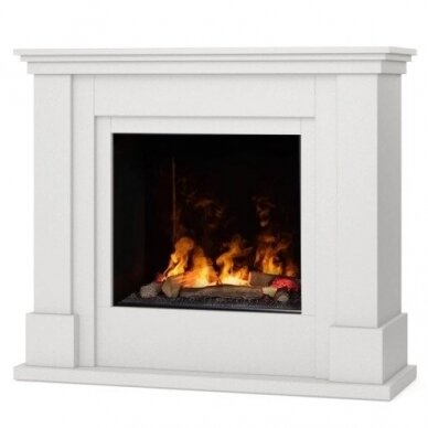 DIMPLEX LUENA WHITE cassette 600 free standing electric fireplace