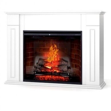 DIMPLEX LURI WHITE 30 REVILLUSION free standing electric fireplace 1