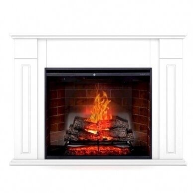 DIMPLEX LURI WHITE 30 REVILLUSION free standing electric fireplace