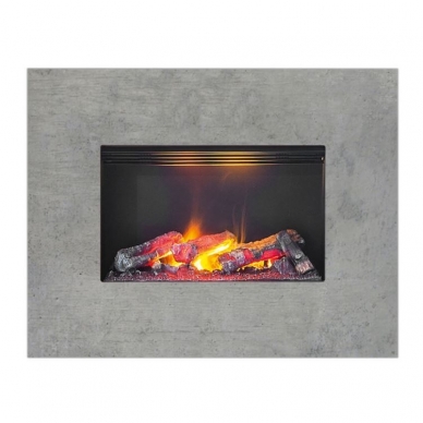 DIMPLEX NISSUM L CONCRETE electric fireplace wall-mounted