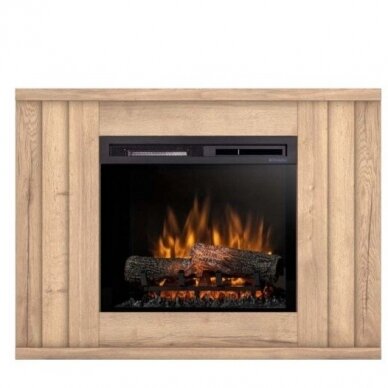 DIMPLEX PARIA LIGHT OAK 23 XHD free standing electric fireplace 1