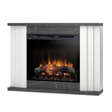 DIMPLEX PARIA WHITE-BLACK MARMUR 28 XHD Elektrokamin 1