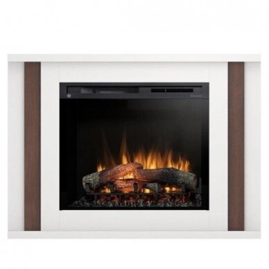 DIMPLEX PARIA WHITE-OAK 28 XHD free standing electric fireplace