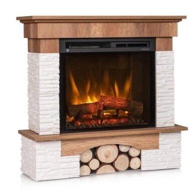 DIMPLEX PORTO OAK ECO LED free standing electric fireplace 2