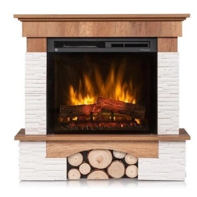 DIMPLEX PORTO OAK ECO LED free standing electric fireplace 1