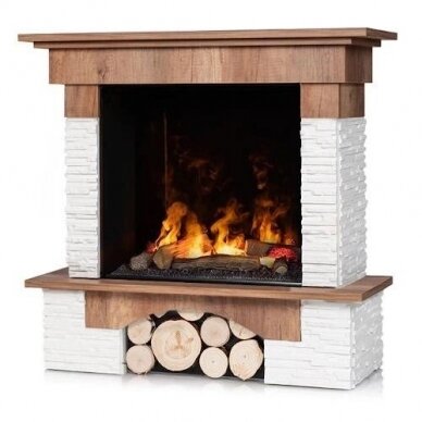 DIMPLEX PORTO OAK cassette 600 free standing electric fireplace