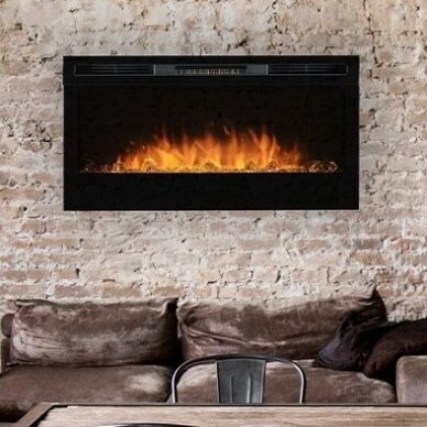 DIMPLEX PRISM 34" ECO LED electric fireplace wall-mounted-insert