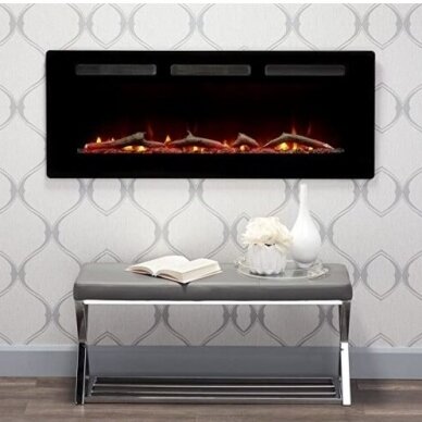 DIMPLEX SIERRA 48 electric fireplace wall-mounted-insert