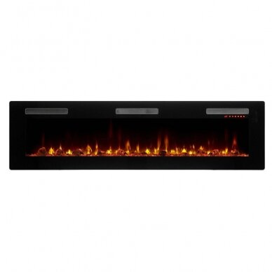 DIMPLEX SIERRA 72 electric fireplace wall-mounted-insert 3