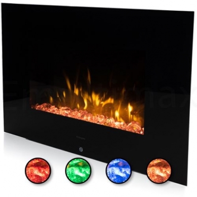 DIMPLEX TOLUCA DELUXE ECO LED electric fireplace wall-mounted 2