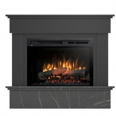 DIMPLEX TORMES BLACK-BLACK MARMUR 26 XHD free standing electric fireplace 1