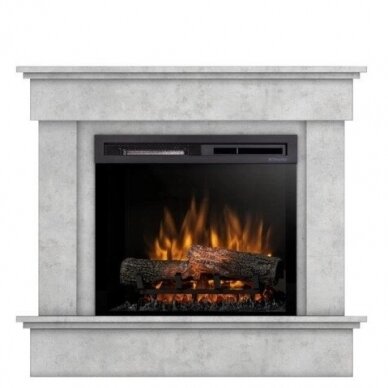 DIMPLEX TORMES CONCRETE 23 XHD free standing electric fireplace 1