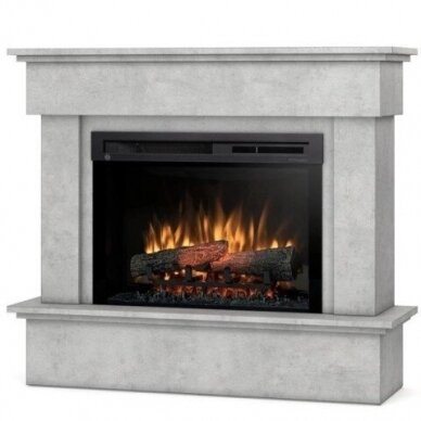 DIMPLEX TORMES CONCRETE 26 XHD free standing electric fireplace 1